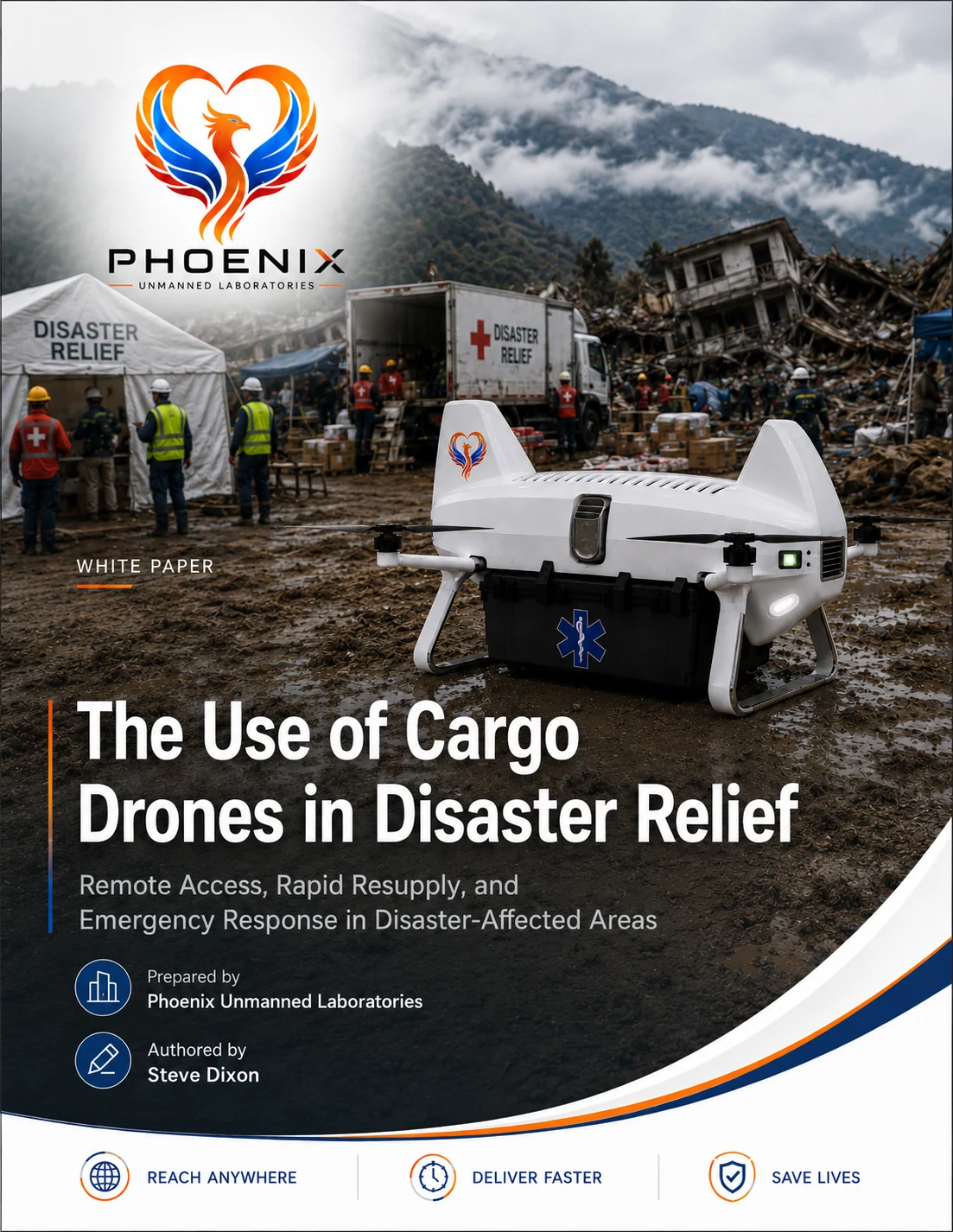 Cargo Drones in Disaster Relief white paper cover