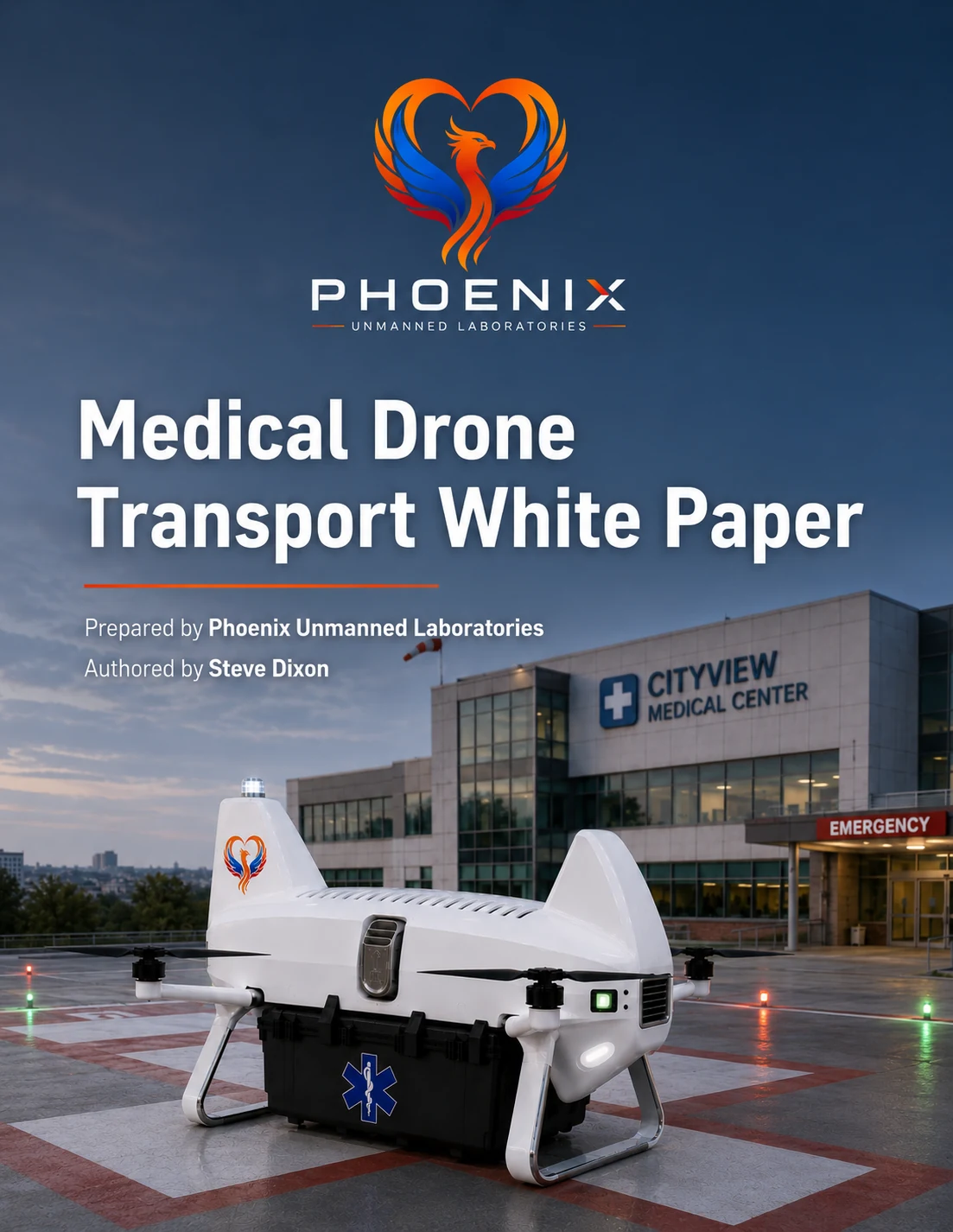 Medical Drone Transport white paper cover